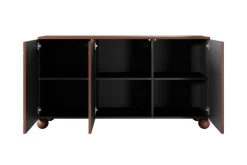 Bogart Komody*SONATIA II KOMODA 150 3D - burgund / nogi kule