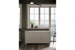 Bogart Komody*SONATIA II KOMODA 150 3D2SZ - cashmere / nogi kule