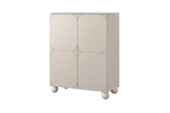 Bogart Komody*SONATIA II KREDENS 120 2D2SZ - cashmere / nogi kule