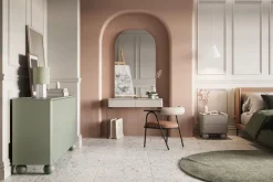 Bogart Szafki I Regały*SONATIA II SZAFKA NOCNA 45 2SZ - cashmere / nogi kule