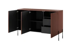 Bogart Komody*SONATIA KOMODA 150 3D2SZ - burgund