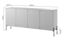 Bogart Komody*SONATIA KOMODA 200 4D4SZ - oliwka