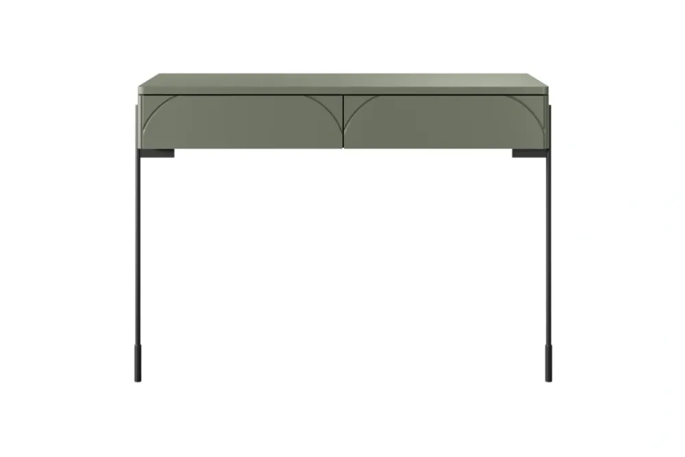 Toaletki Do Sypialni|Toaletki I Konsole*SONATIA KONSOLA 100 2SZ - oliwka