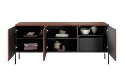 Bogart Szafki Rtv*SONATIA RTV 150 3D1SZ - burgund