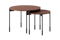 Bogart Stoliki Kawowe I Ławy*SONATIA STOLIK OKRĄGŁY 45 - burgund