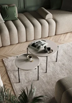 Bogart Stoliki Kawowe I Ławy*SONATIA STOLIK OKRĄGŁY 45 - cashmere