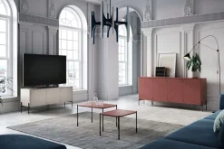 Bogart Stoliki Kawowe I Ławy*SONATIA STOLIK PROSTOKĄTNY 60 - burgund