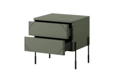Bogart Szafki I Regały*SONATIA SZAFKA NOCNA 45 2SZ - oliwka