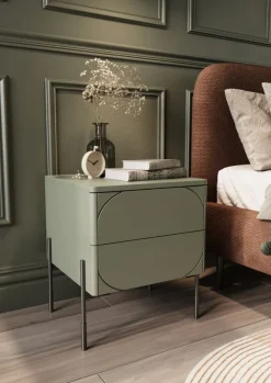 Bogart Szafki I Regały*SONATIA SZAFKA NOCNA 45 2SZ - oliwka