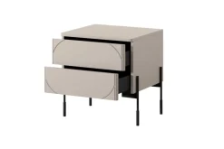 Bogart Szafki I Regały*SONATIA SZAFKA NOCNA 45 2SZ - cashmere