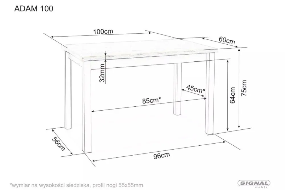 Signal Stoły*Stół Adam 100