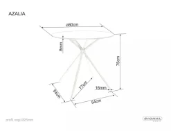 Signal Wypoczynkowe*Stół Azalia