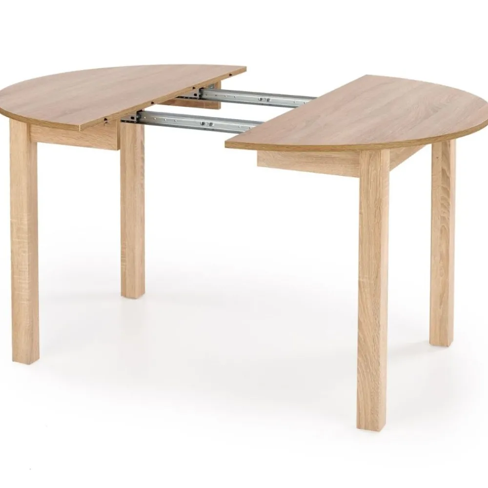 Hauss Stoły Do Jadalni|Stoły*Stół okrągły rozkładany 102-142 cm ST44M dąb sonoma