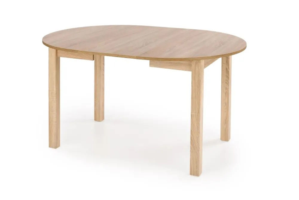 Hauss Stoły Do Jadalni|Stoły*Stół okrągły rozkładany 102-142 cm ST44M dąb sonoma