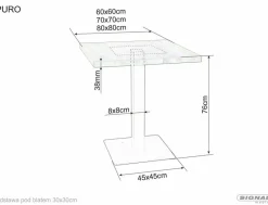 Signal Wypoczynkowe*Stół Puro