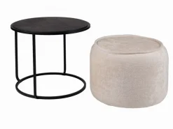 Hauss Ławy I Stoliki Do Salonu|Stoliki Kawowe I Ławy*Stolik kawowoy z pufą Edith