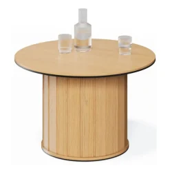 Lenart Ławy I Stoliki Do Salonu|Stoliki Kawowe I Ławy*Stolik kawowy okragły Rotto RT-07 dąb vincenza