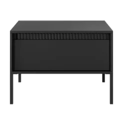 Laski Meble Ławy I Stoliki Do Pokoju Młodzieżowego|Ławy I Stoliki Do Salonu*Stolik kawowy ryflowany z szufladą Senso 1s czarny