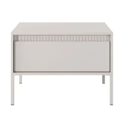 Laski Meble Ławy I Stoliki Do Pokoju Młodzieżowego|Ławy I Stoliki Do Salonu*Stolik kawowy ryflowany z szufladą Senso 2d beżowy