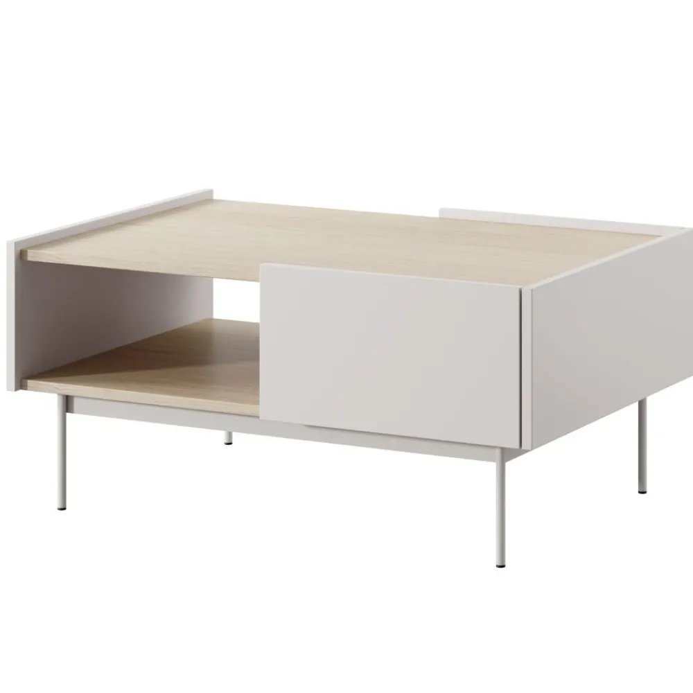 Piaski Ławy I Stoliki Do Salonu|Stoliki Kawowe I Ławy*Stolik kawowy z szufladami Colour kaszmir