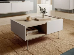 Piaski Ławy I Stoliki Do Salonu|Stoliki Kawowe I Ławy*Stolik kawowy z szufladami Colour kaszmir