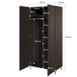 Lenart Szafy Do Przedpokoju|Szafy Do Salonu*Szafa dwudrzwiowa Piemonte PE-01