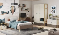 Dzieci Lenart Szafy Do Pokoju Młodzieżowego|Szafy Do Pokoju Dziecięcego*Szafa młodzieżowa 3-drzwiowa Lenny LY-01