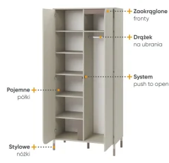 Dzieci Lenart Szafy Do Pokoju Młodzieżowego|Szafy Do Pokoju Dziecięcego*Szafa młodzieżowa Harmony HR-01