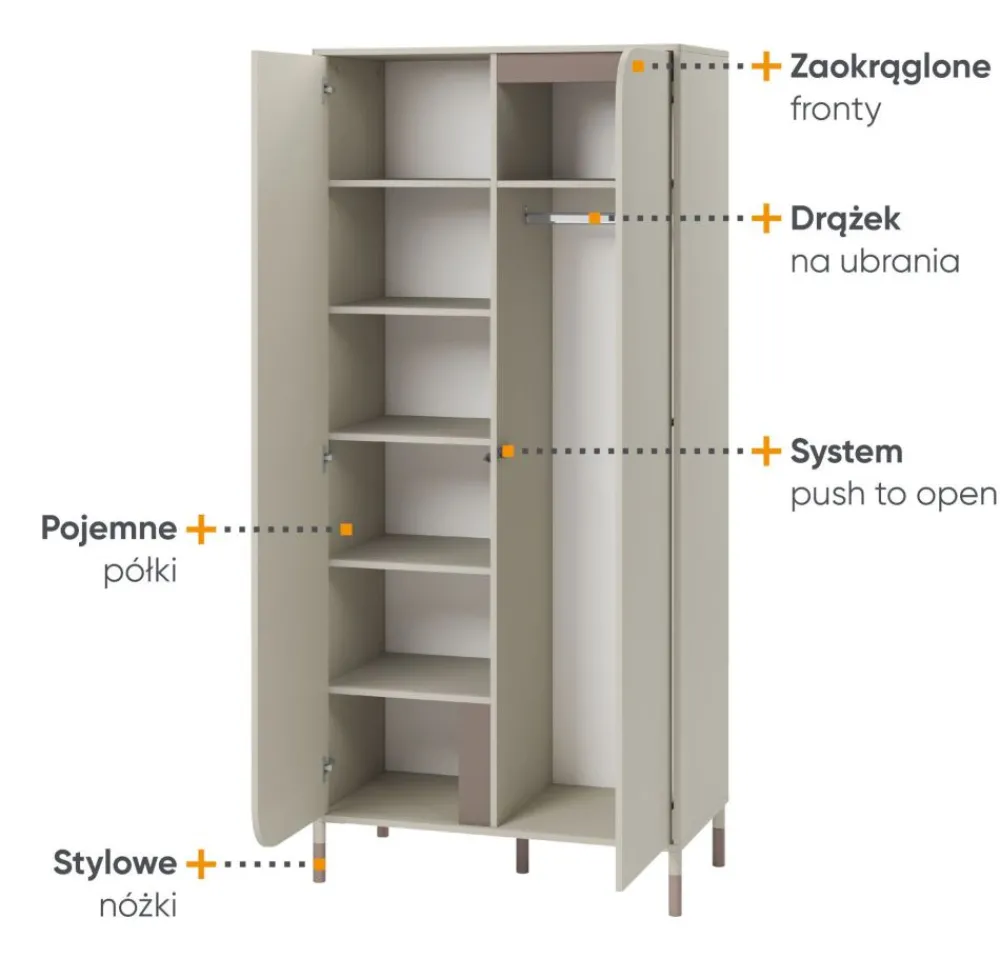 Dzieci Lenart Szafy Do Pokoju Młodzieżowego|Szafy Do Pokoju Dziecięcego*Szafa młodzieżowa Harmony HR-01