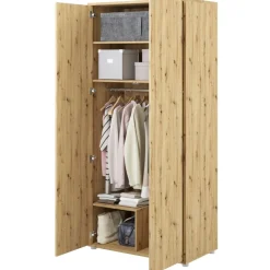 Lenart Tapczany|Nadstawki Do Półkotapczanu*SZAFA NA UBRANIA BC-20 DO PÓŁKOTAPCZANU BED CONCEPT DĄB ARTISAN