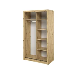 Lenart Szafy Do Przedpokoju|Szafy Do Pokoju Młodzieżowego*Szafa przesuwna z lustrem Arti AR-19 dąb artisan