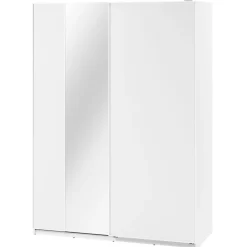 Lenart Szafy Do Przedpokoju|Szafy Do Sypialni*Szafa przesuwna z lustrem 170 cm Maxi MX-03