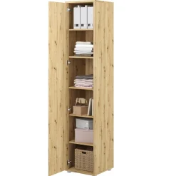 Lenart Tapczany|Nadstawki Do Półkotapczanu*SZAFA Z PÓŁKAMI BC-21 DO PÓŁKOTAPCZANU BED CONCEPT DĄB ARTISAN