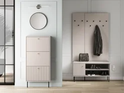 ML Meble Szafki Na Buty Do Przedpokoju*Szafka na buty kaszmirowa Sophie 25