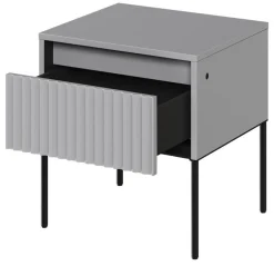 Lenart Szafki Nocne Do Sypialni|Szafki Nocne*Szafka nocna z szufladą Trend TR-10 szara