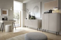 Piaski Szafki Rtv Do Salonu|Szafki Rtv*Szafka RTV ryflowana Zova kaszmirowa