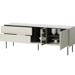 Lenart Szafki Rtv Do Salonu|Szafki Rtv*Szafka RTV z szufladami Epiro EP-06 kaszmirowa + dąb ciemny