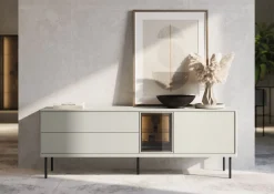 Lenart Szafki Rtv Do Salonu|Szafki Rtv*Szafka RTV z szufladami Epiro EP-06 kaszmirowa + dąb ciemny