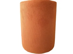 Dzieci Hauss Pufy Do Przedpokoju|Pufy Do Pokoju Młodzieżowego*Sztruksowa pufa okragła pomarańczowa Roller Cord 205.11