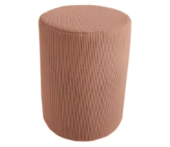 Dzieci Hauss Pufy Do Przedpokoju|Pufy Do Pokoju Młodzieżowego*Sztruksowa pufa okragła różowa Roller