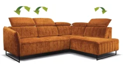 Libro Narożniki Do Salonu|Narożniki*Tabou by duży narożnik Sorento, ozdobne przeszycia