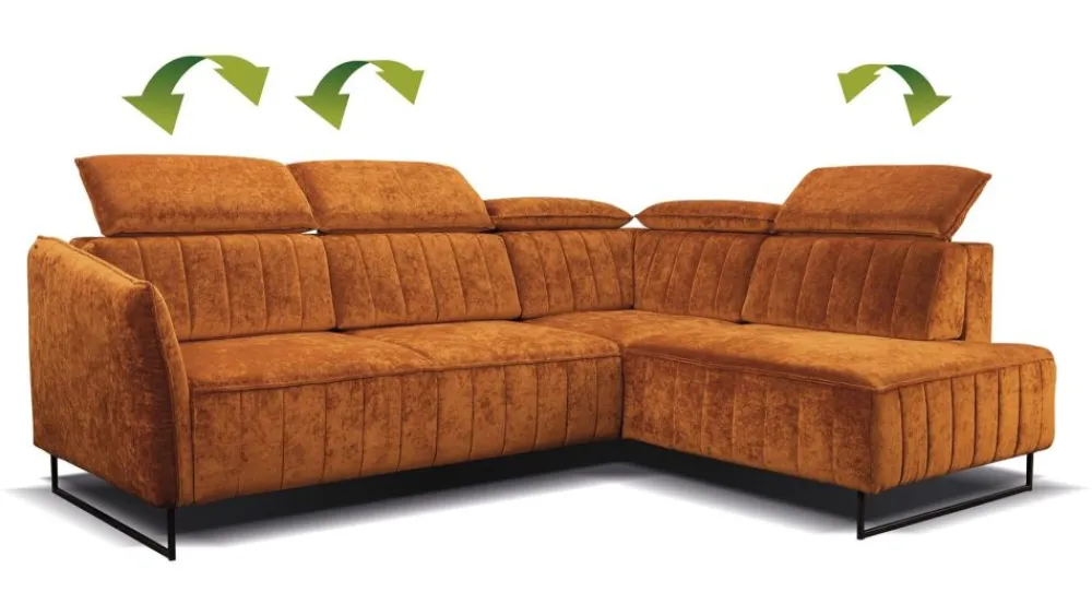 Libro Narożniki Do Salonu|Narożniki*Tabou by duży narożnik Sorento, ozdobne przeszycia