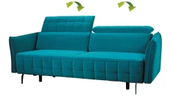 Libro Kanapy I Sofy Do Salonu|Sofy Rozkładane*Tabou by pikowana kanapa Molta 3FBA na wysokich nózkach