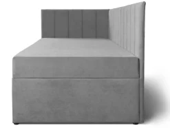 Dzieci Mebelbos Łóżka Młodzieżowe|Łóżka Do Pokoju Dziecięcego*Tapczan młodzieżowy 90x200 z pojemnkiem Cropp szary
