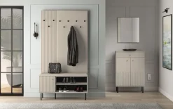 ML Meble Wieszaki*Tapicerowany panel z wieszakami 7W Sophie 20