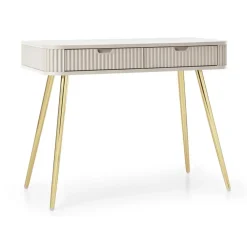 Piaski Toaletki I Konsole*Toaletka z lamelowymi frontami Zova kaszmirowa