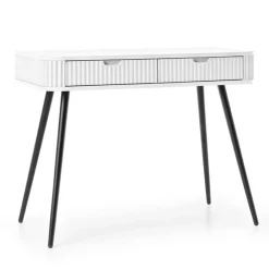 Piaski Toaletki I Konsole*Toaletka z lamelowymi frontami Zova biała