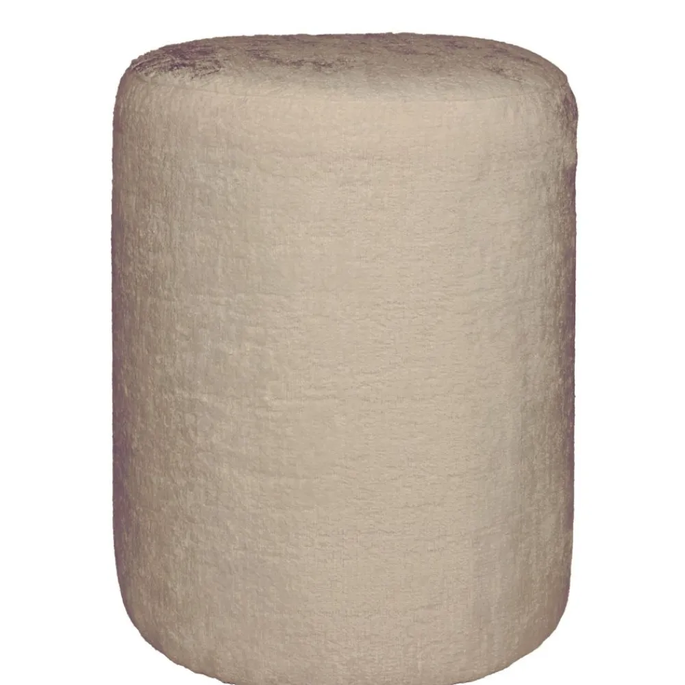 Dzieci Hauss Pufy Do Pokoju Młodzieżowego|Pufy Do Przedpokoju*Uniwersalna okrągła pufa pluszowa jasno brązowa Roller