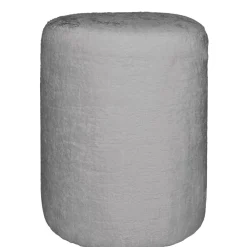 Dzieci Hauss Pufy Do Przedpokoju|Pufy Do Pokoju Młodzieżowego*Uniwersalna okrągła pufa pluszowa srebrna Roller