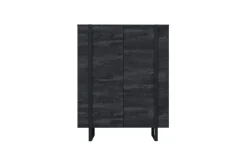 Bogart Komody*VERICA KOMODA 120 2D - charcoal flow / czarne nogi